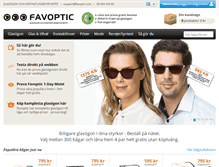 Tablet Screenshot of favoptic.com